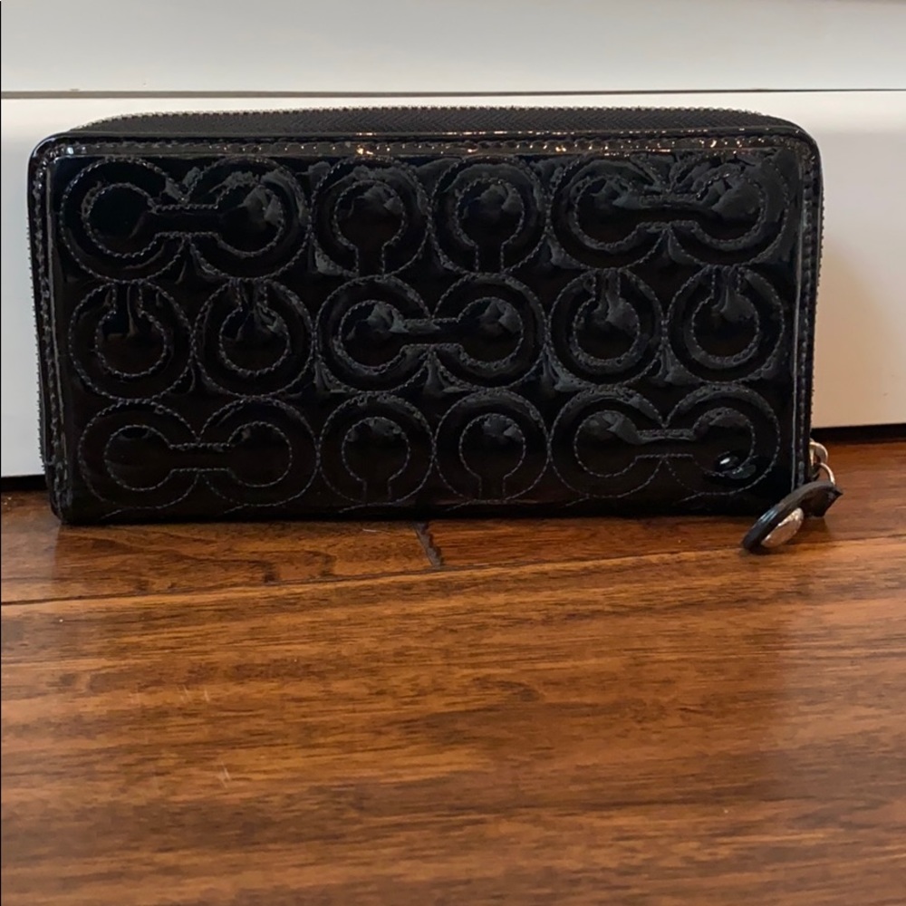 Coach Patent Leather wallet